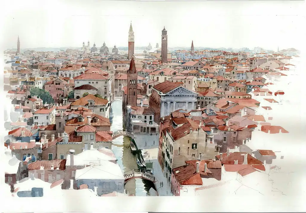 Watercolors Workshop In Venice With A Famous Artist - Workshop