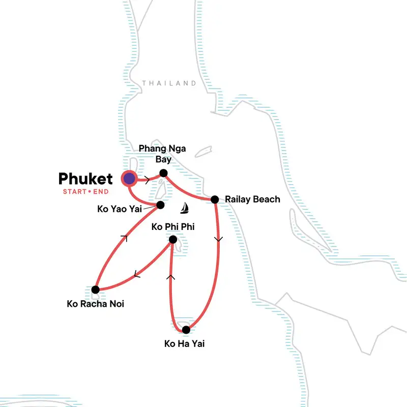 7 Day Thailand Sailing Trip Phuket to Phuket | G Adventures