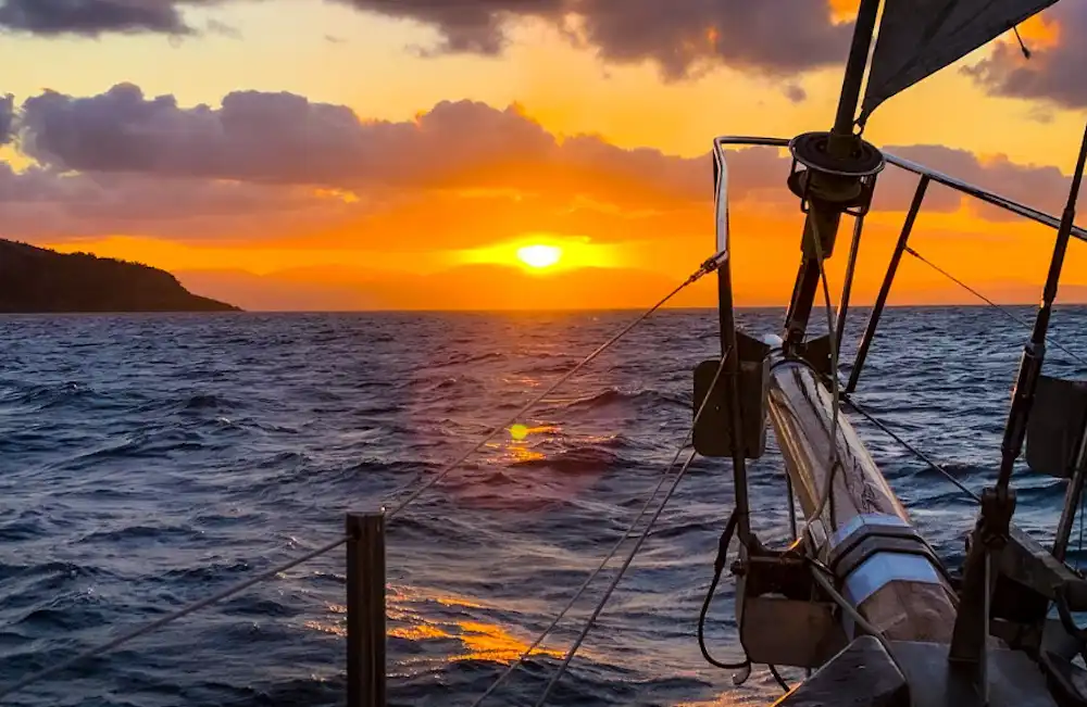 Sunset Sail on Lady Enid | from Airlie Beach