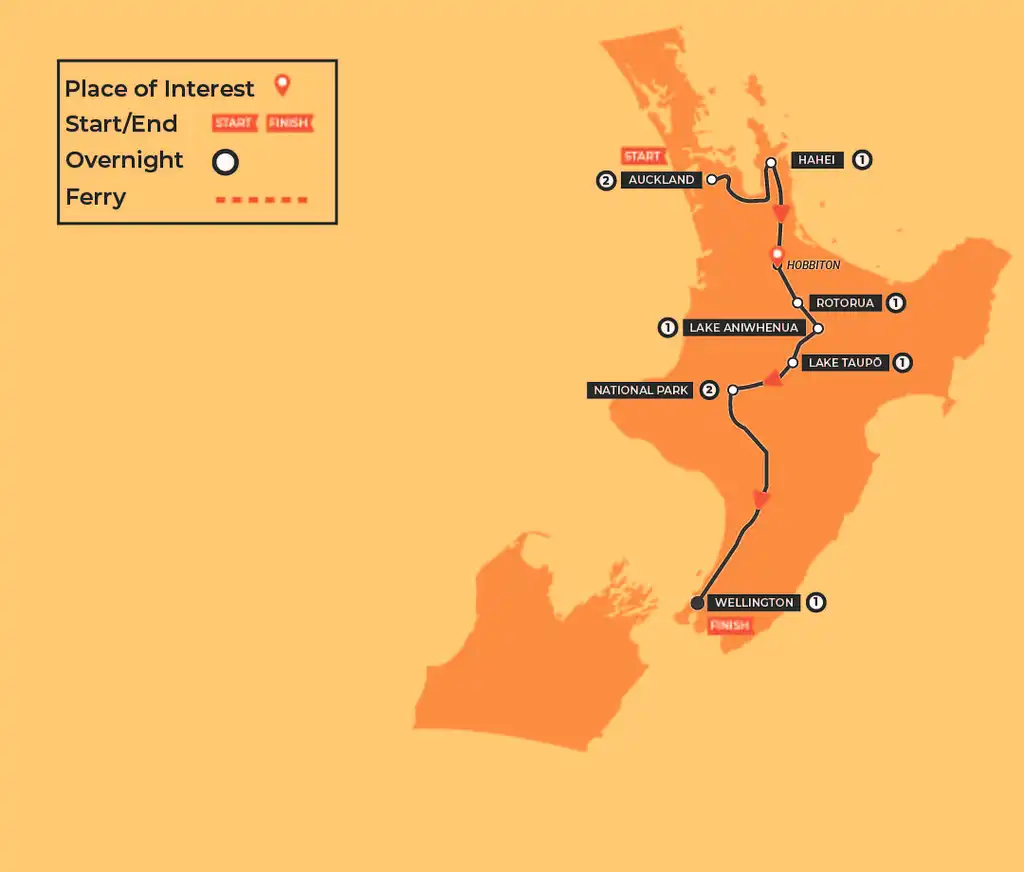 10 Day Hihi Tour | Auckland to Wellington | Stray