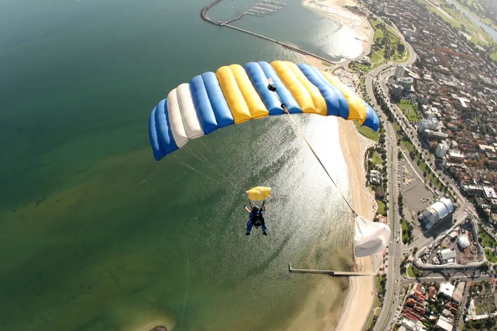 Skydive Melbourne St Kilda