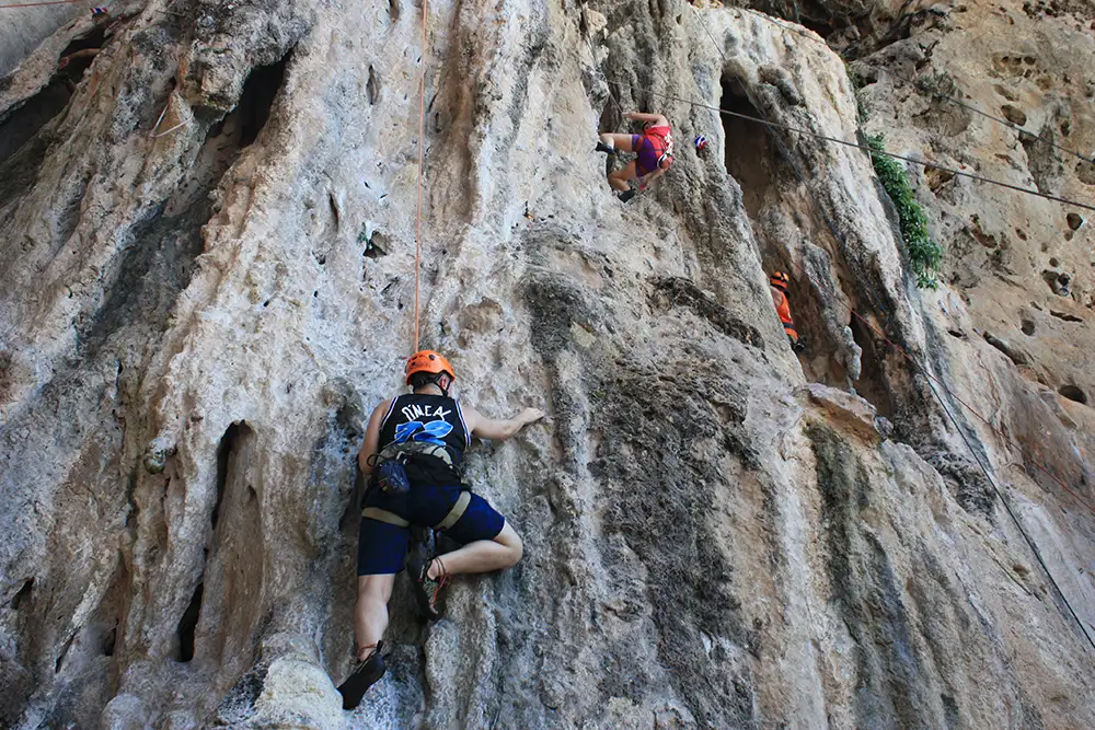 Rock Climbing & Caving in Krabi: Full Day Tour