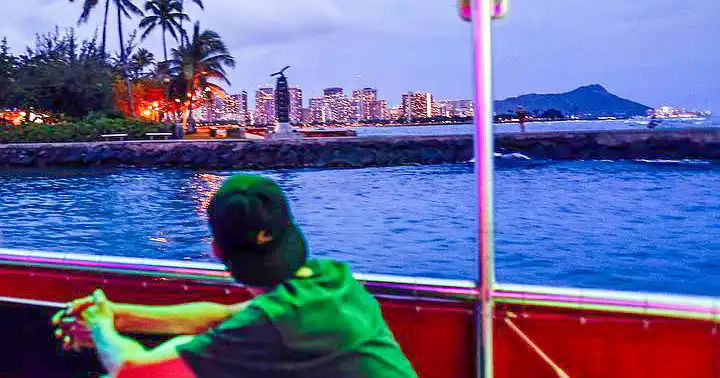 Waikiki Glass Bottom Boat Sunset Cruise