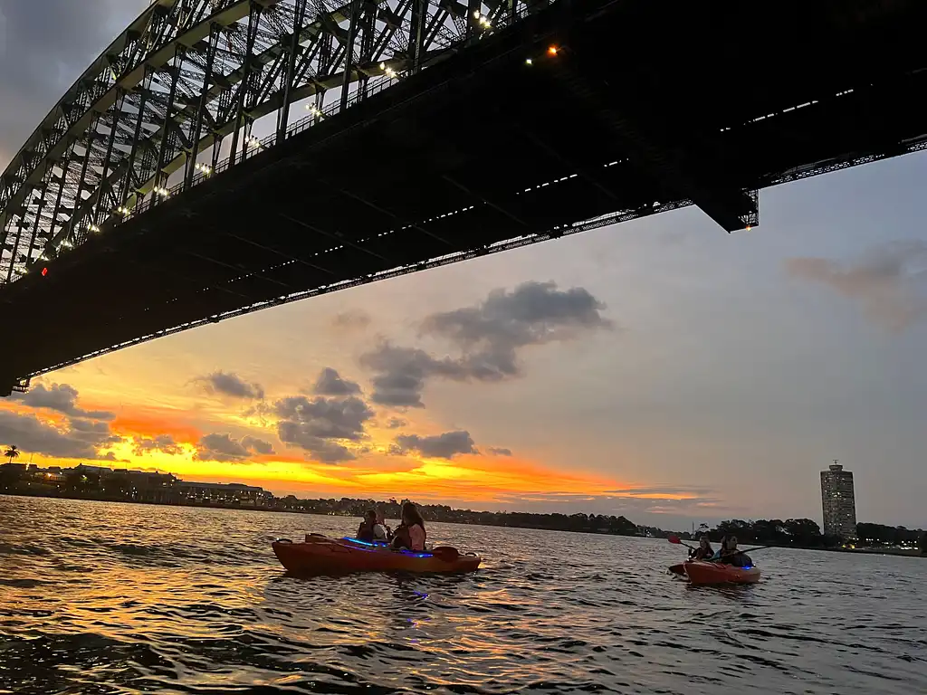 Sunset Kayak on Sydney Harbour