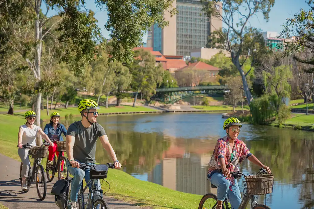 Adelaide City Scenic Electric Bike Tour | Lunch Included