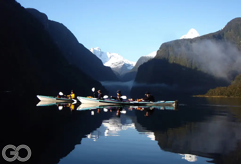 Kayak Doubtful Sound from Manapouri