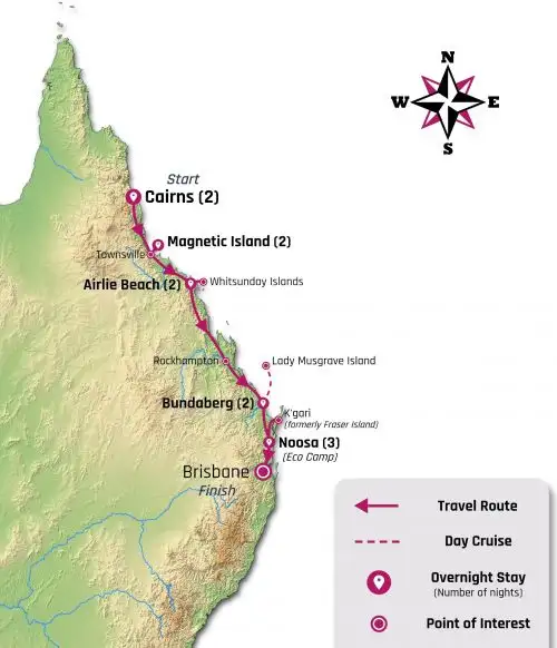 12 Day Cairns to Brisbane Tour (Cassowary) | Stray