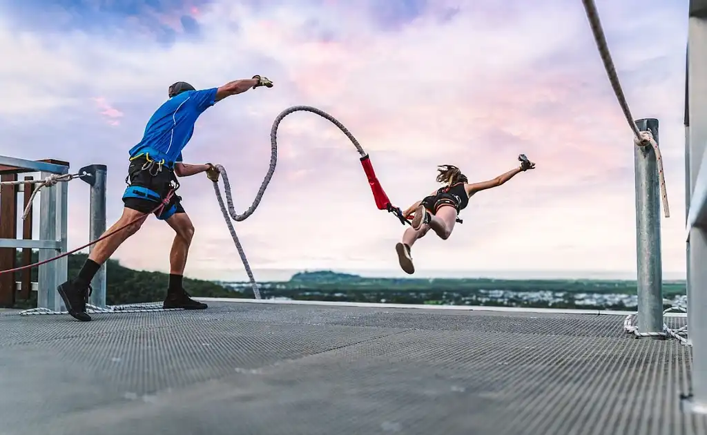 Bungy Roof Jump | Skypark Cairns