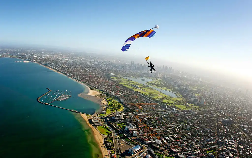 Skydive Melbourne St Kilda