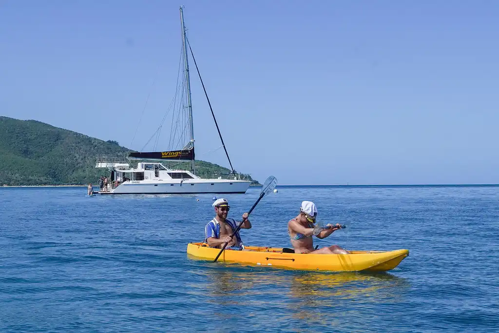 Whitsundays Islands Sail, SUP & Snorkel Day Tour