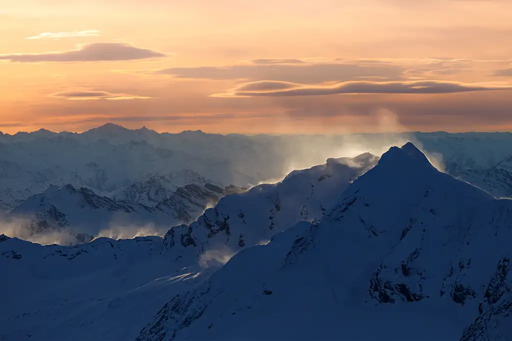 Sunrise Mt. Aspiring + The Glaciers