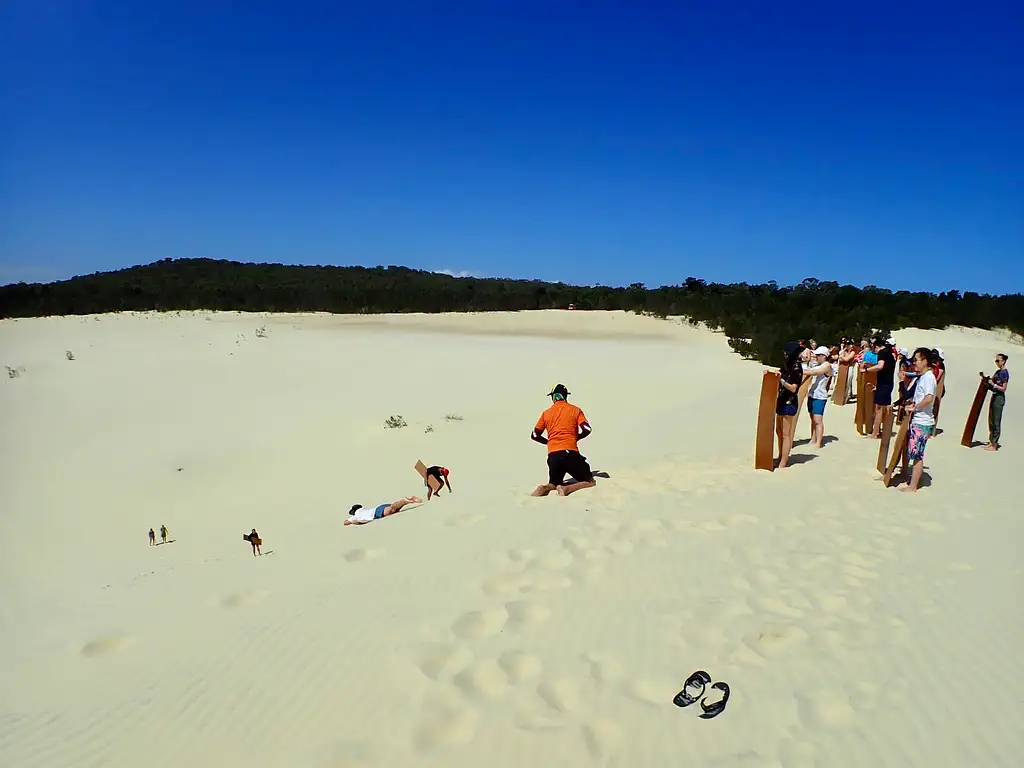 1 Day Moreton Island Get Wrecked Snorkel, Sand Dune Surfing & 4WD Tour | Brisbane or Gold Coast