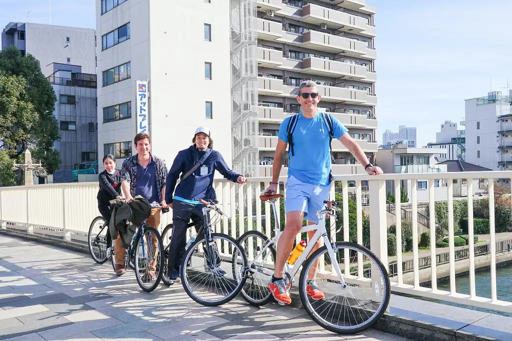 Tokyo and Edo Hidden Gem Bike Tour with Lunch