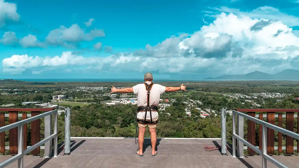 Bungy Roof Jump | Skypark Cairns