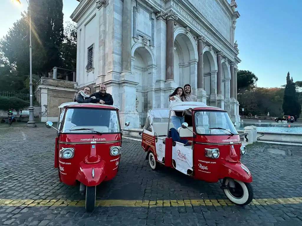 Seven Hills of Rome Tour By Ape Calessino | Private Tour