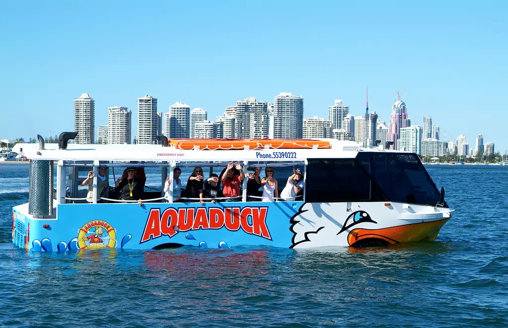 Broadwater Adventure Jet Boat Ride & Aquaduck Safari