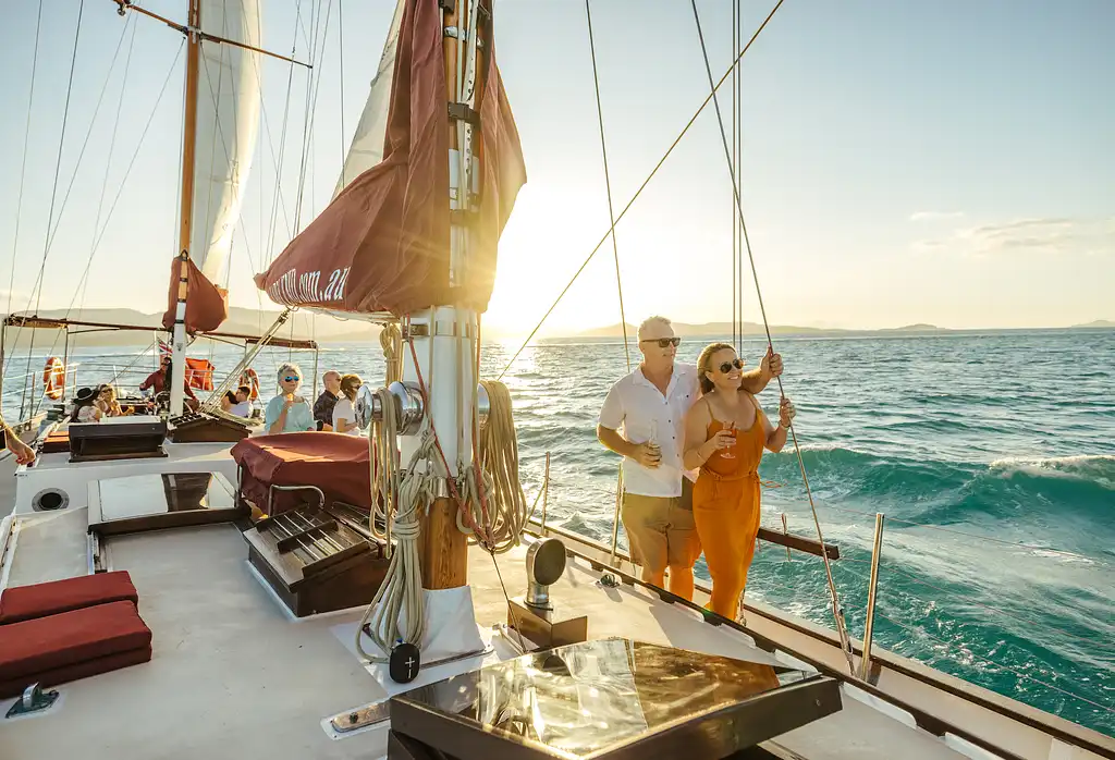 Sunset Sail on Lady Enid | from Airlie Beach