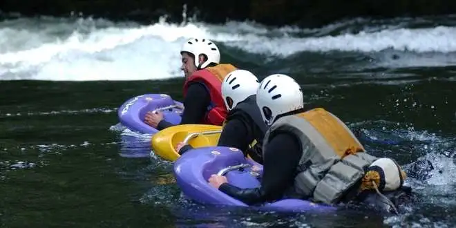 Kaituna River White Water Sledging