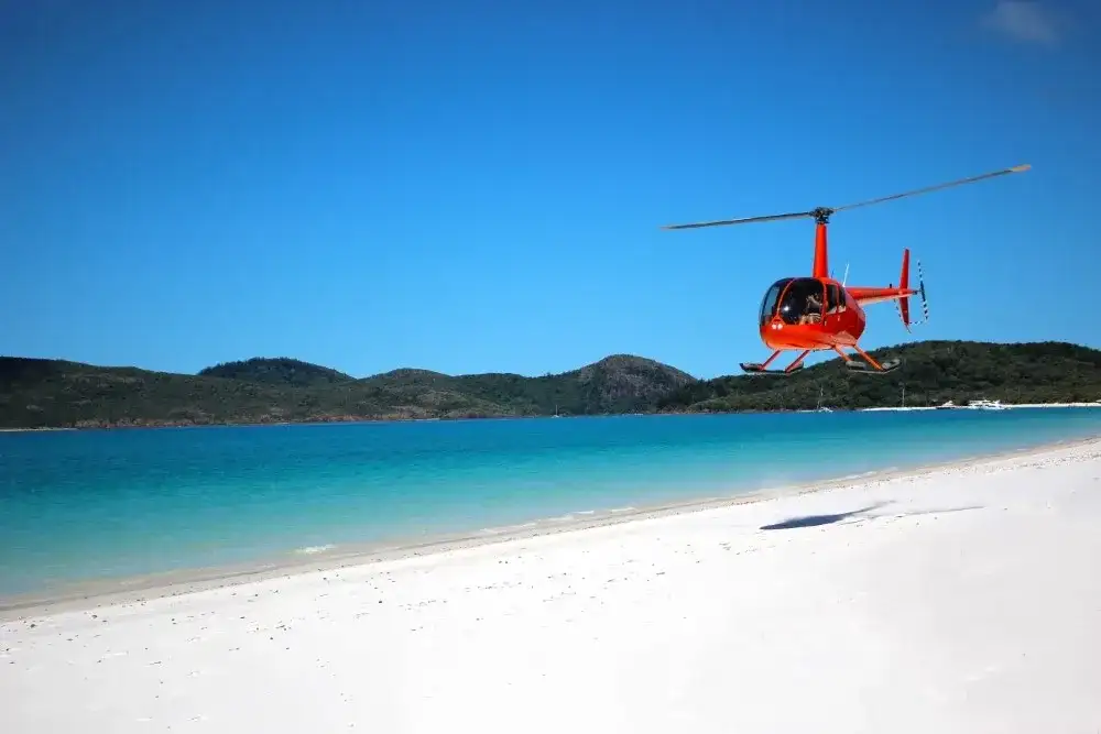 Reef & Whitehaven Beach Landing Helicopter Tour - 2.5 Hours