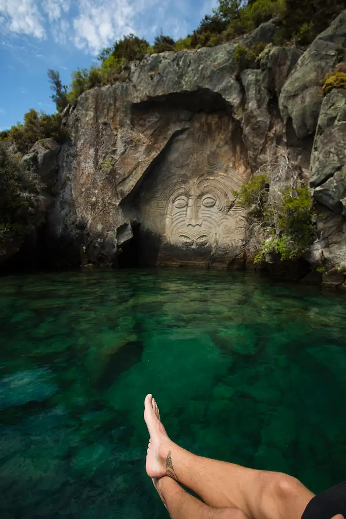 Ngātoroirangi Māori Rock Carvings Boat Cruise (Variety of times)