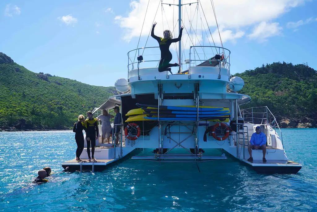 Whitsundays Islands Sail, SUP & Snorkel Day Tour