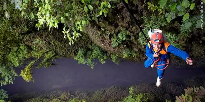 Waitomo Caves Lost World Abseiling & Caving Experience - Half Day