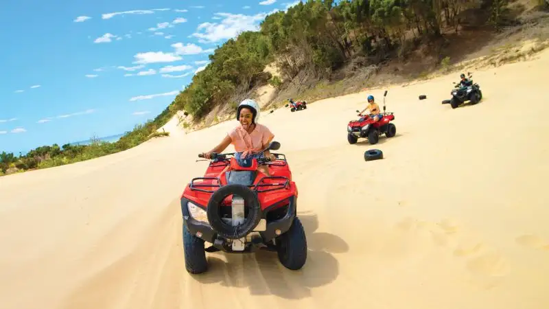 ATV Quad Bike Day Cruise with Option for Wild Dolphin Feeding Upgrade