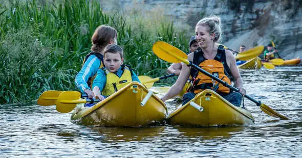 Lake Karapiro Daytime Canyon Kayak Tour