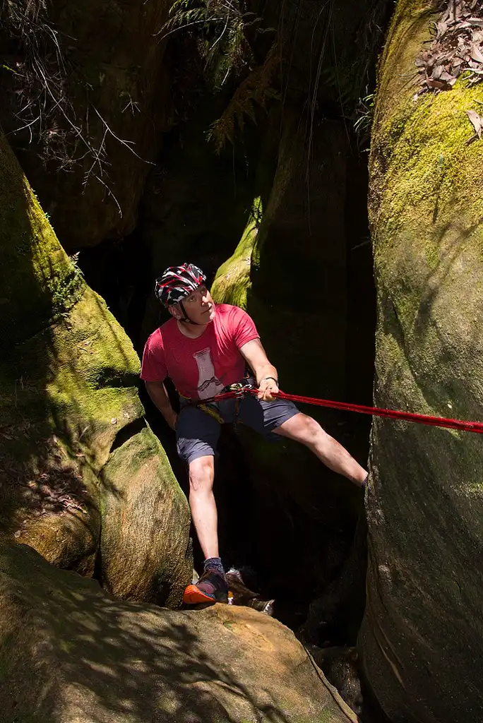 Beautiful Juggler Canyon Abseiling and Canyoning Adventure - Blue Mountains