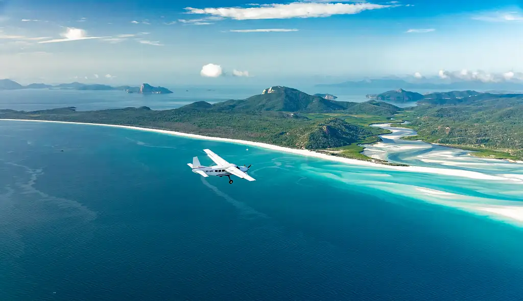 Whitsundays Heart Reef Scenic Flight From Airlie Beach - 1 hour