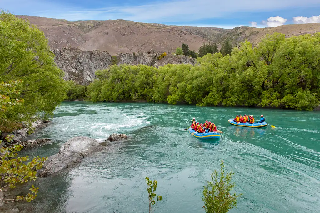 Kawarau River Jet-To-Raft Experience