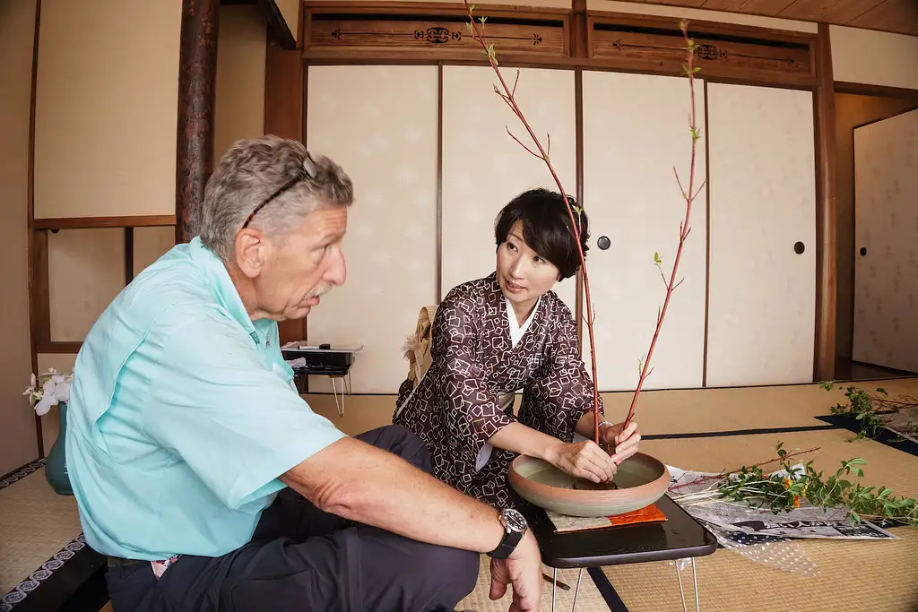 Ikebana Flower Arrangement Experience