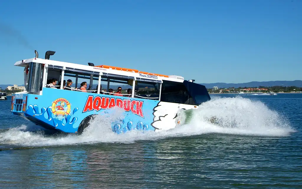 Gold Coast Aquaduck City Tour & River Cruise