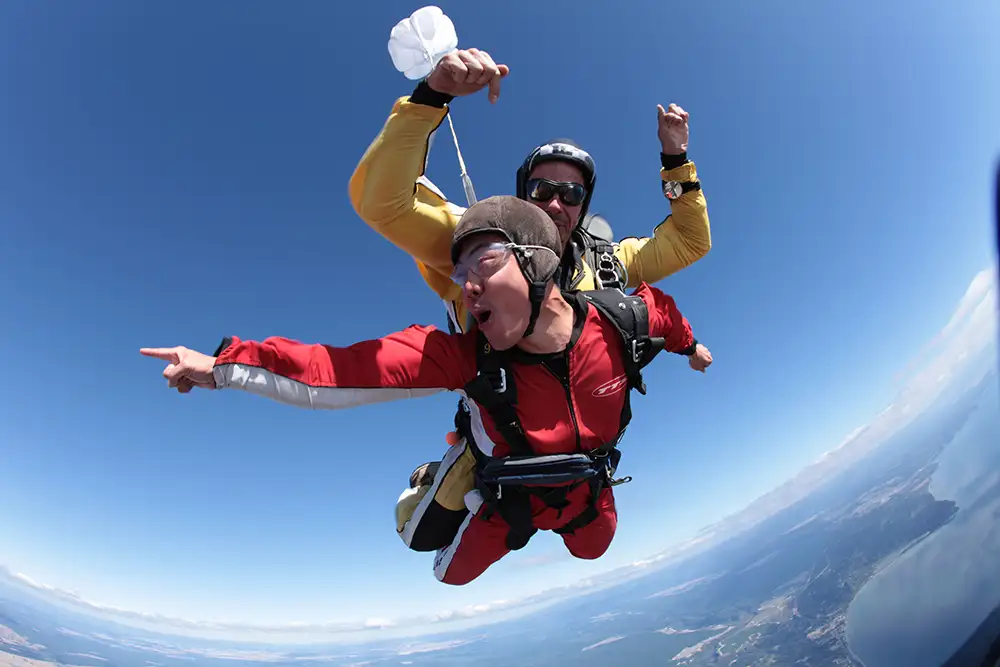 Taupo Tandem Skydiving